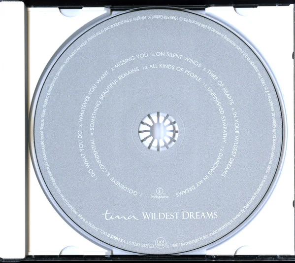 Tina* - Wildest Dreams (CD, Album, RE) - Image 3