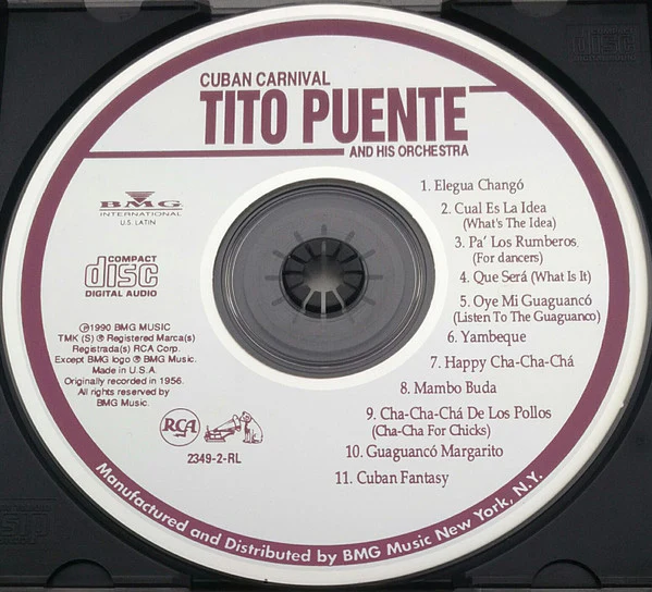 Tito Puente And His Orchestra - Cuban Carnival (CD, Album, RM) - Image 3