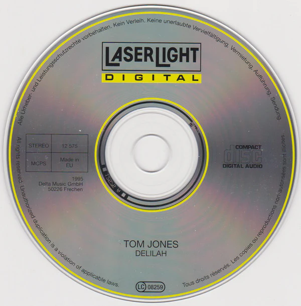 Tom Jones - Delilah (CD, Comp) - Image 5