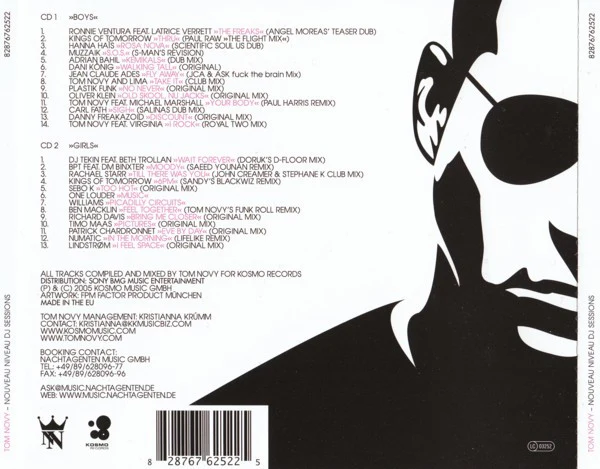 Tom Novy - Nouveau Niveau DJ Sessions (2xCD, Comp, Mixed) - Image 2
