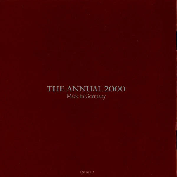 Tom Novy - The Annual 2000 - Made In Germany (2xCD, Mixed) - Image 2