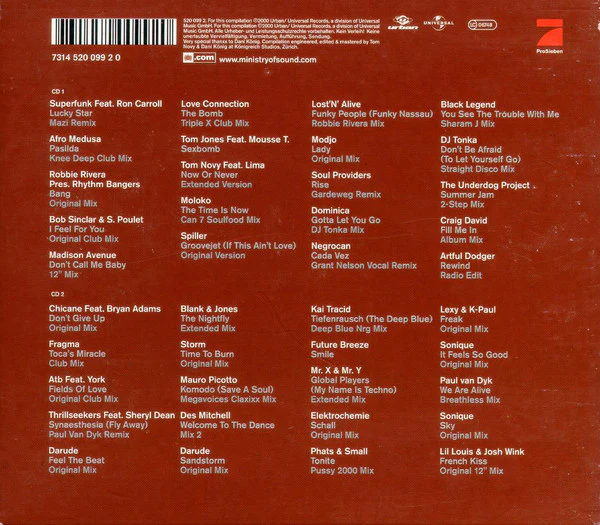Tom Novy - The Annual 2000 - Made In Germany (2xCD, Mixed) - Image 4