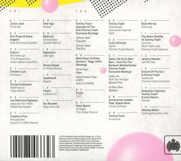Tommy Trash - Inspired (2xCD, Comp, Mixed) - Image 2