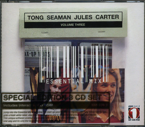 Tong* / Seaman* / Jules* / Carter* - Essential Mix Volume Three (2xCD, Comp, Mixed + CD-ROM, Enh + S/Edition)