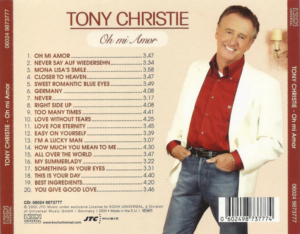 Tony Christie - Oh Mi Amor (CD, Album) - Image 2