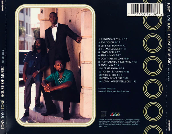 Tony! Toni! Toné! - House Of Music (CD, Album, RE) - Image 2