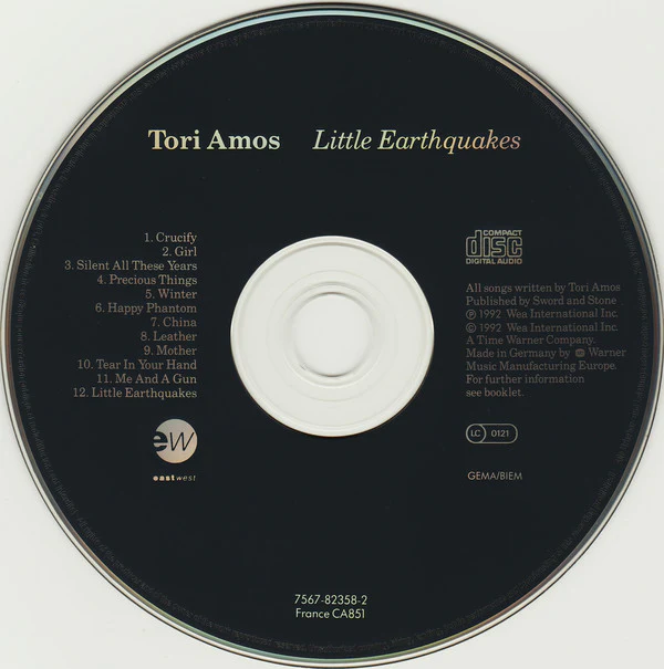 Tori Amos - Little Earthquakes (CD, Album, RE) - Image 3