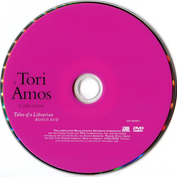 Tori Amos - Tales Of A Librarian (A Tori Amos Collection) (CD, Comp + DVD-V, PAL + Ltd, RM) - Image 4