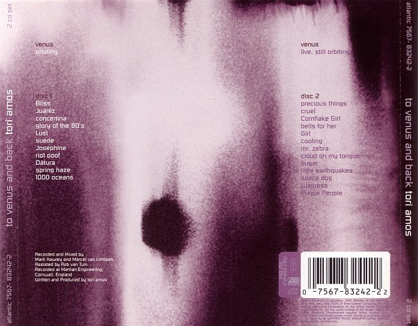 Tori Amos - To Venus And Back (2xCD, Album) - Image 2