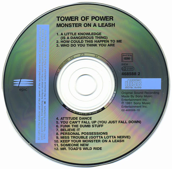 Tower Of Power - Monster On A Leash (CD, Album) - Image 3