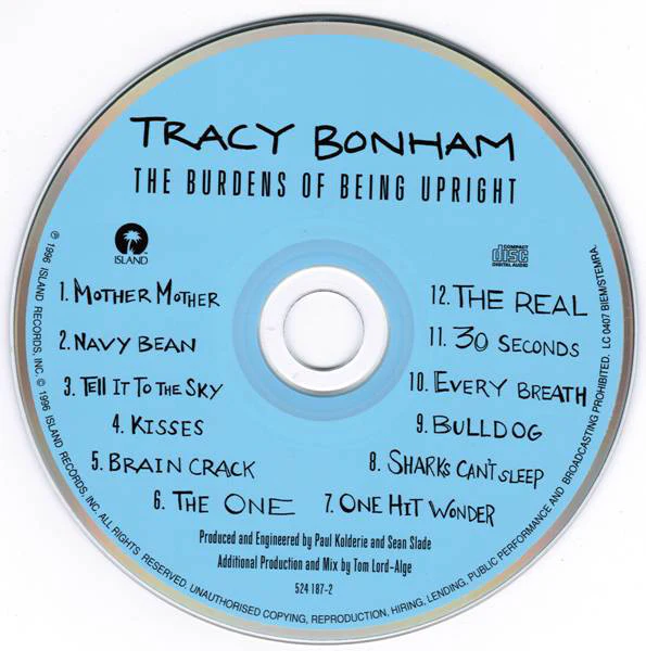 Tracy Bonham - The Burdens Of Being Upright (CD, Album) - Image 3