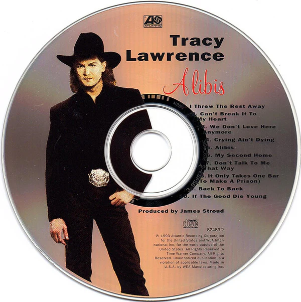 Tracy Lawrence - Alibis (CD, Album) - Image 3