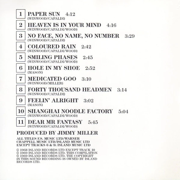 Traffic - Best Of Traffic (CD, Comp, RE) - Image 4