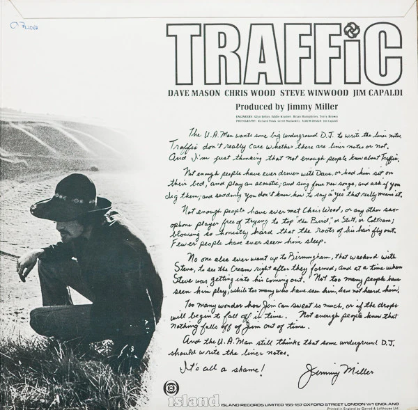 Traffic - Traffic (LP, Album, Gar) - Image 3