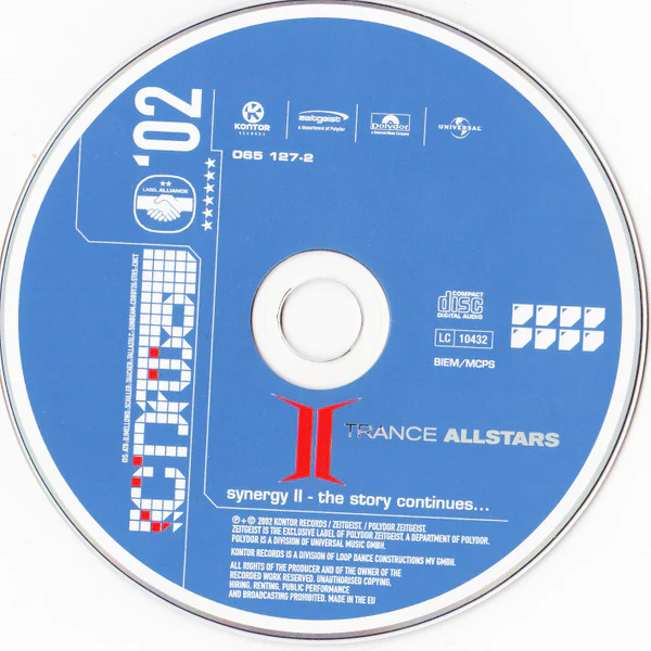 Trance Allstars - Synergy II - The Story Continues... (2xCD, Album, Copy Prot.) - Image 5