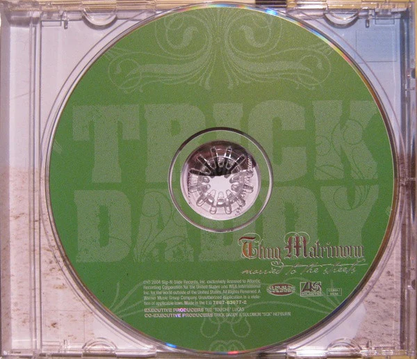 Trick Daddy - Thug Matrimony: Married To The Streets (CD, Album) - Image 3
