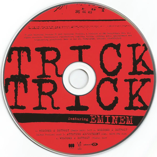 Trick-Trick* Featuring Eminem - Welcome 2 Detroit (CD, Maxi, Enh) - Image 5