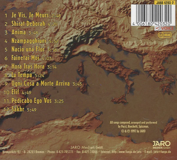 Trinovox - Mediterranea (CD, Album) - Image 2