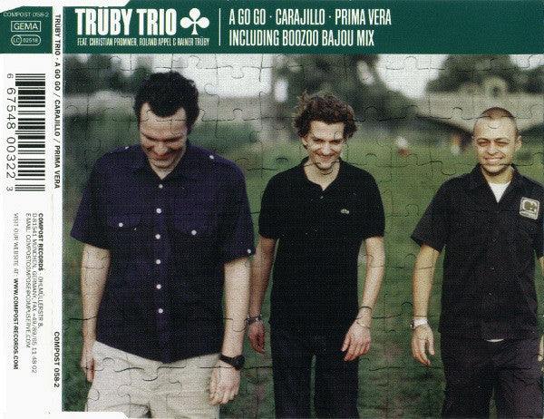 Trüby Trio Feat. Christian Prommer, Roland Appel & Rainer Trüby - A Go Go • Carajillo • Prima Vera (CD, Maxi)