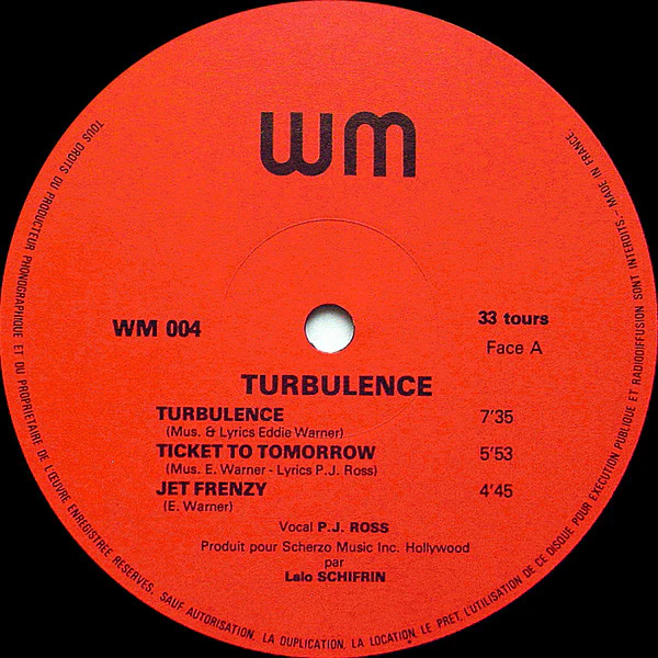 Turbulence (7) - Night Flight (LP) - Image 3