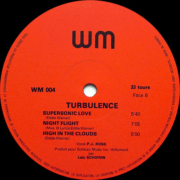 Turbulence (7) - Night Flight (LP) - Image 4