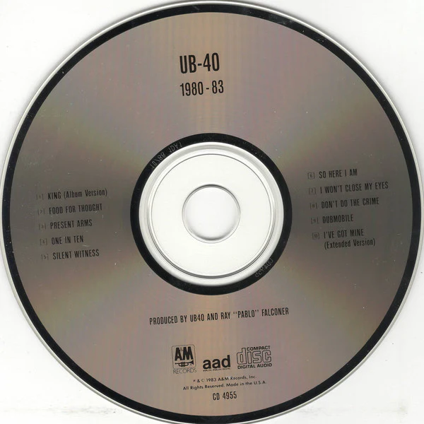 UB-40* - 1980-83 (CD, Comp) - Image 5