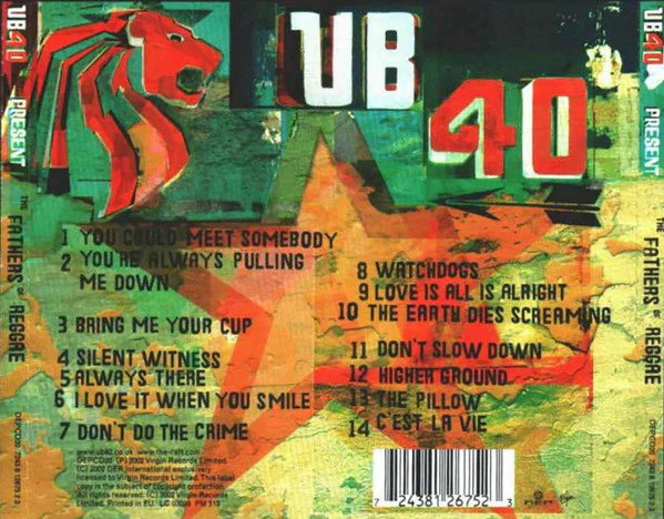 UB40 - Present The Fathers Of Reggae (CD, Album) - Image 2