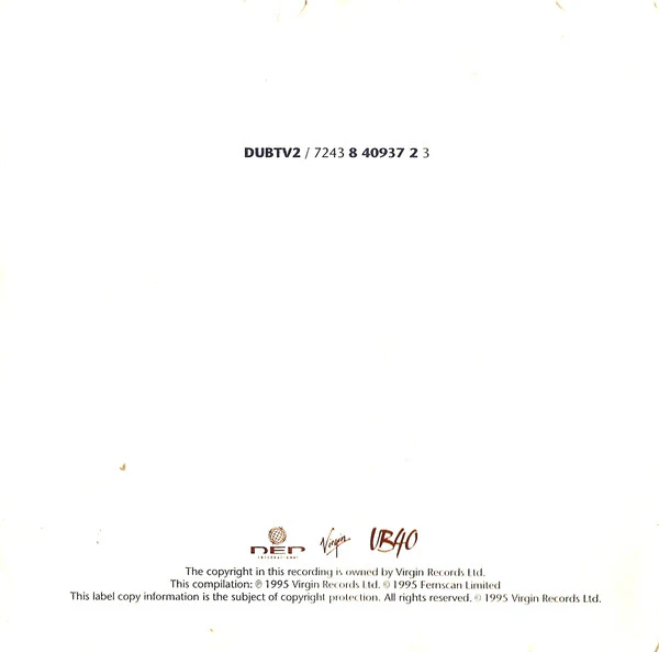 UB40 - The Best Of UB40 - Volume Two (CD, Comp) - Image 4
