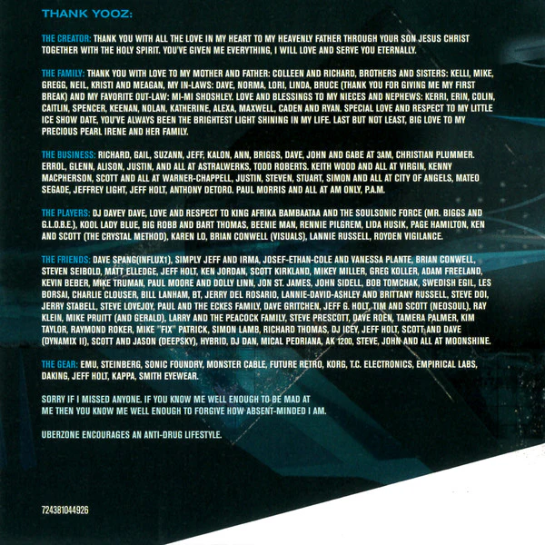 Überzone - Faith In The Future (CD, Album) - Image 4