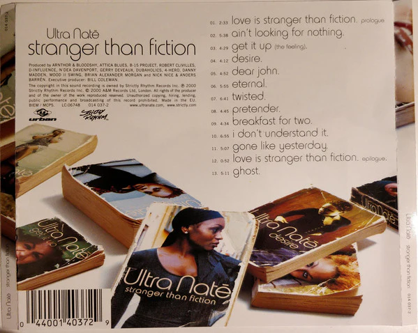 Ultra Naté - Stranger Than Fiction (CD, Album) - Image 2