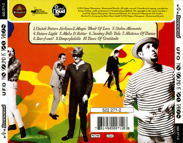 United Future Organization - No Sound Is Too Taboo (CD, Album) - Image 2