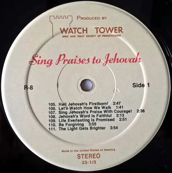 Unknown Artist - Sing Praises To Jehovah Songs 105-117 (LP) - Image 3