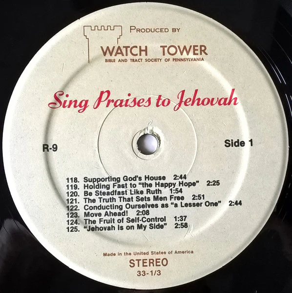 Unknown Artist - Sing Praises To Jehovah Songs 118-134 (LP) - Image 3