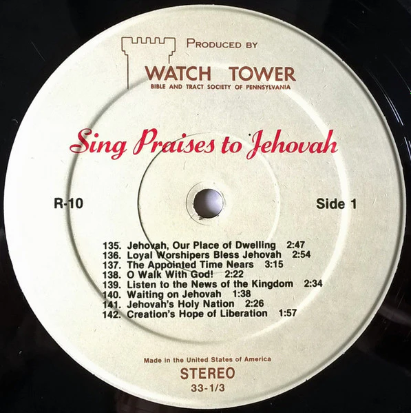 Unknown Artist - Sing Praises To Jehovah Songs 135-150 (LP) - Image 3
