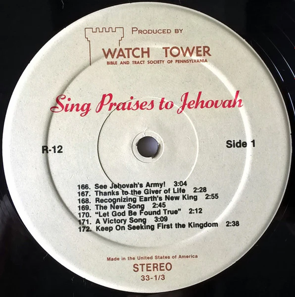 Unknown Artist - Sing Praises To Jehovah Songs 166-180 (LP) - Image 3