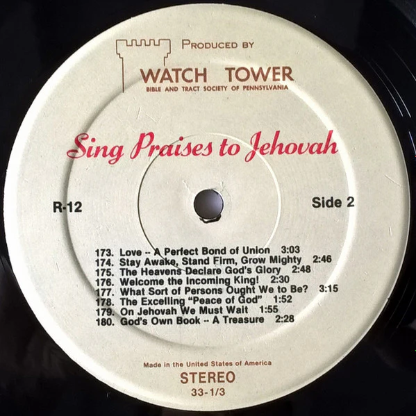 Unknown Artist - Sing Praises To Jehovah Songs 166-180 (LP) - Image 4