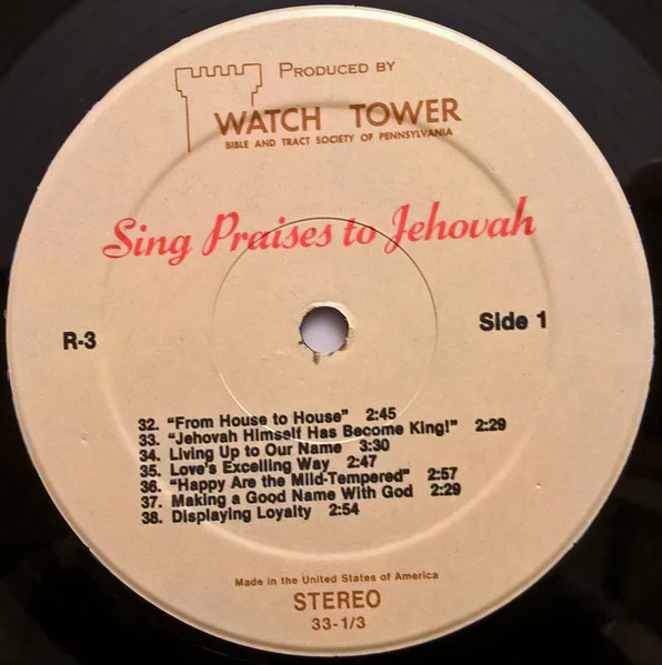 Unknown Artist - Sing Praises To Jehovah Songs 32-46 (LP) - Image 3