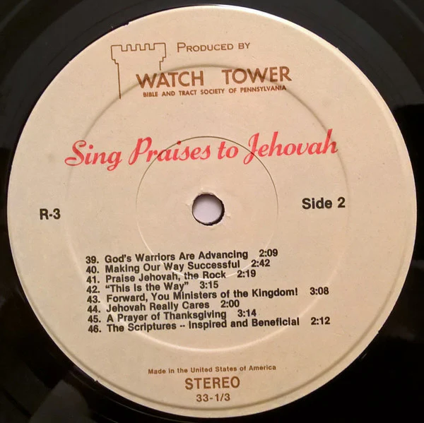Unknown Artist - Sing Praises To Jehovah Songs 32-46 (LP) - Image 4