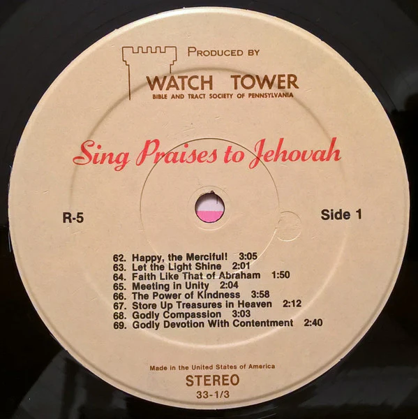 Unknown Artist - Sing Praises To Jehovah Songs 62-77 (LP) - Image 3
