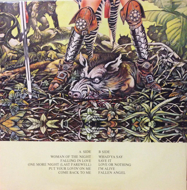 Uriah Heep - Fallen Angel (LP, Album, Gat) - Image 4