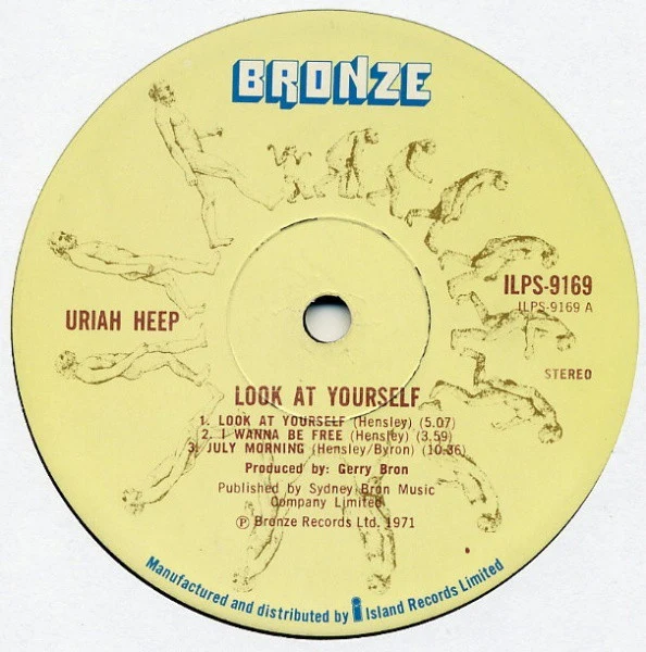 Uriah Heep - Look At Yourself (LP, Album, RP) - Image 3