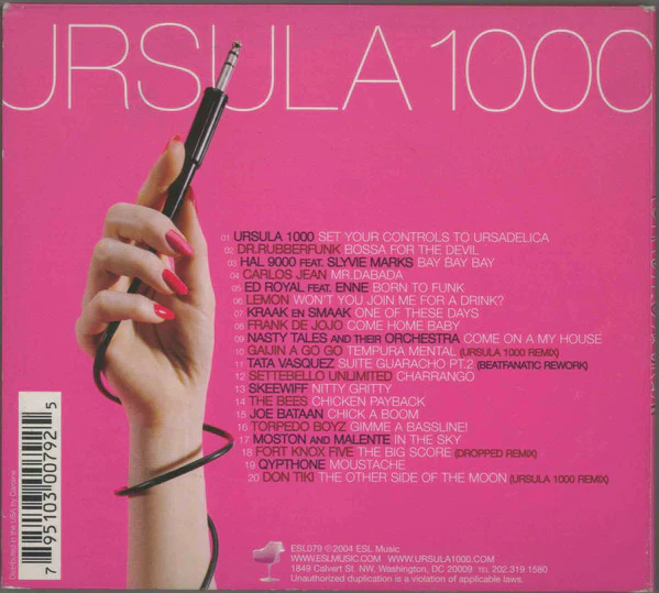 Ursula 1000 - Ursadelica (CD, Comp, Mixed, Dig) - Image 2