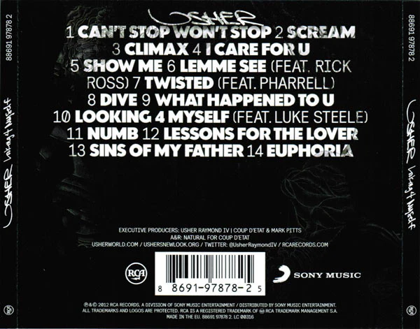 Usher - Looking 4 Myself (CD, Album) - Image 2