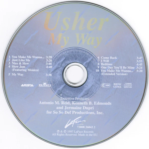Usher - My Way (CD, Album) - Image 3