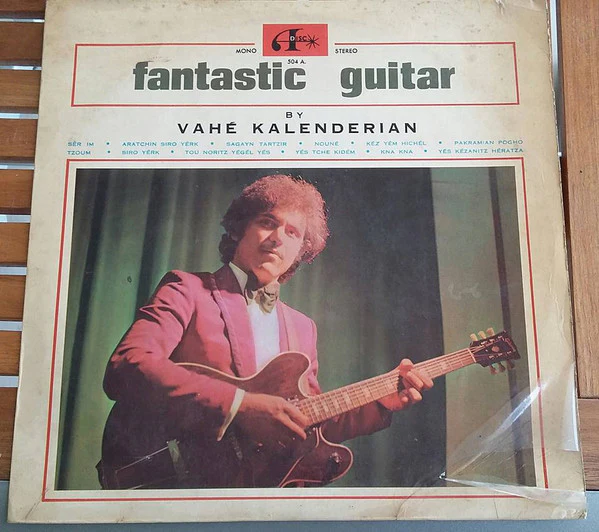Vahé Kalenderian* - Fantastic Guitar (LP, Album, Mono)
