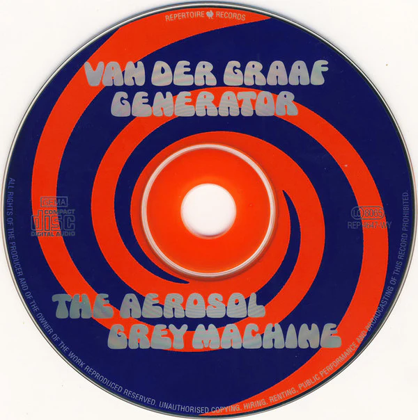 Van Der Graaf Generator - The Aerosol Grey Machine (CD, Album, RE) - Image 3