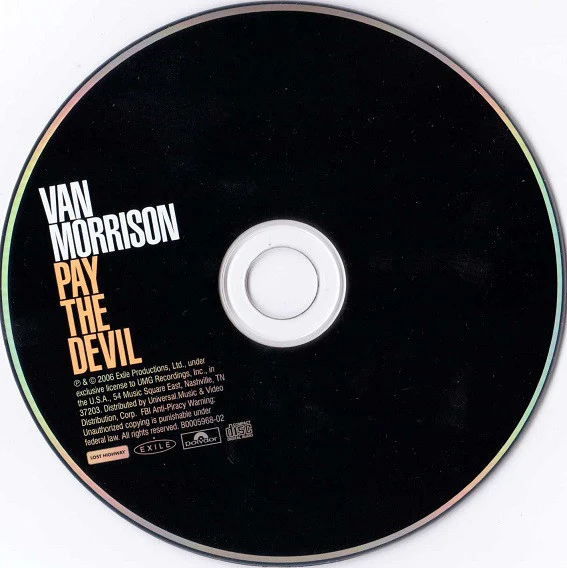 Van Morrison - Pay The Devil (CD, Album) - Image 3