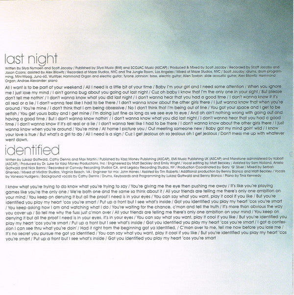 Vanessa Hudgens - Identified (CD, Album) - Image 4