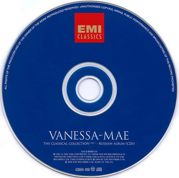 Vanessa-Mae - The Classical Collection, Part 1 (3xCD, Comp) - Image 2