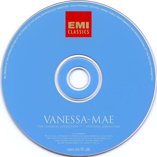 Vanessa-Mae - The Classical Collection, Part 1 (3xCD, Comp) - Image 4